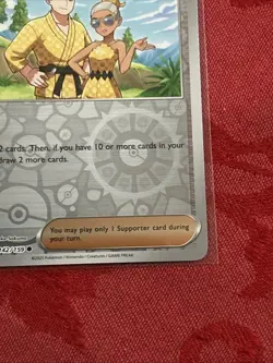 Reverse Holo Pokemon - Billy & O'Nare - Journey Together (SV09) 142/159 R. Holo - Image 5
