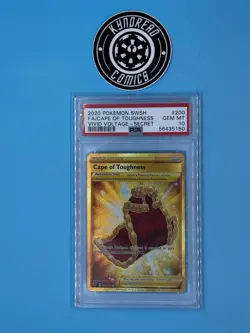 Pokemon TCG Vivid Voltage Cape Of Toughness 200/185 Secret Rare PSA 10 FREE S/H - Image 1