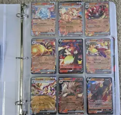 Pokemon Binder Collection Lot Of 150+ Cards Rares Holos Lot - Image 2