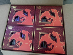Pokemon TCG Charizard ex Super Premium Collection Box CASE (4 Boxes) Sealed - Image 1