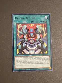 Rescue-ACE HQ - AMDE-EN008 - Rare 1st Edition Yugioh - Image 1