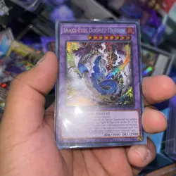 Yugioh 1x Snake-Eyes Doomed Dragon SUDA-EN035 Secret Rare 1st MINT! - Image 2