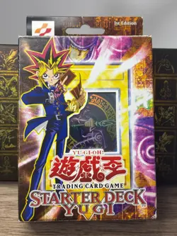 Yugioh Starter Deck Yugi 1st Edition SDY-006 Dark Magician Vintage 53334264372 - Image 1