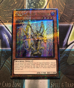 *** ORCUST HARP HORROR *** QUARTER CENTURY SECRET RARE BLTR-EN071 YUGIOH! - Image 1