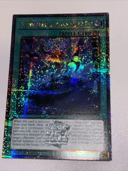 YUGIOH- Divine Temple of the Snake-Eye - AGOV-EN056 - Quarter Century Secret Nm - Image 2