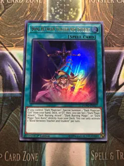 * BOND BETWEEN TEACHER AND STUDENT * 1ST EDITION ULTRA RARE DUPO-EN017 YUGIOH! - Image 1