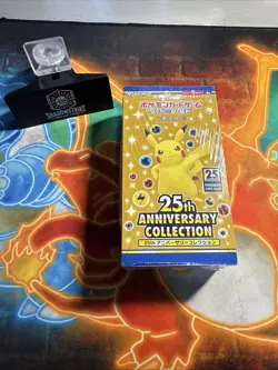 Pokemon Card Game Sword & Shield 25th Anniversary Collection s8a Booster Box - Image 1