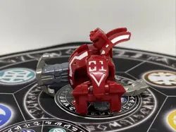 Bakugan BakuTech Pyrus Hammer Cannon & Card MG Japan Import Rare - Image 4