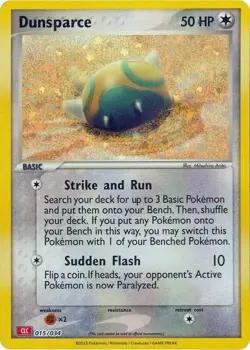 Dunsparce 15/34 - Pokemon Trading Card Game Classic (CLC)(Near Mint NM) FOIL - Image 1