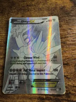 Pokemon TCG Dialga-Ex Phantom Forces Holo Card 122/119 Secret Rare - Image 3