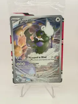 Tornadus 210 - White Flare ETB Black Star Promo Card (NM+/Sealed) - Image 1