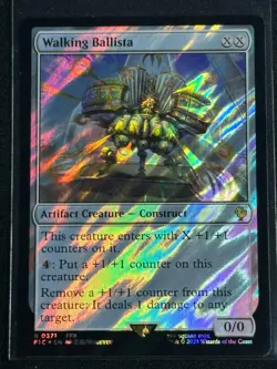 Magic MTG Final Fantasy Collector's Commander Surge Foil Walking Ballista SP FFX - Image 1