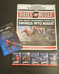 Magic The Gathering MTG Spider-man Welcome Deck Set Of 5 - SDCC Comic Con 2025 - Image 1