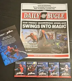 Magic The Gathering MTG Spider-man Welcome Deck Set Of 5 - SDCC Comic Con 2025 - Image 1