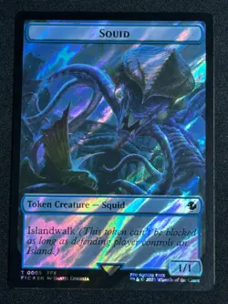 Magic MTG Final Fantasy Collector's Commander Surge Foil Spirit Squid SP FFX 3 - Image 2