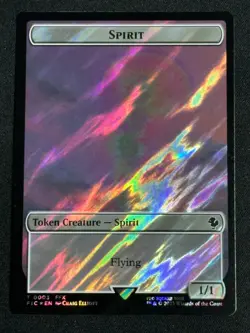 Magic MTG Final Fantasy Collector's Commander Surge Foil Spirit Squid SP FFX 3 - Image 1