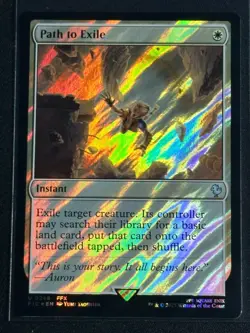 Magic MTG Final Fantasy Collector's Commander Surge Foil Path to Exile SP FFX - Image 1