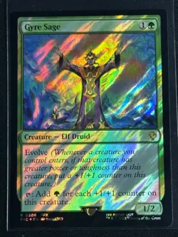 Magic MTG Final Fantasy Collector's Commander Surge Foil Gyre Sage SP FFX - Image 1