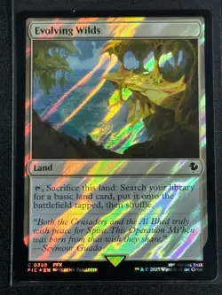 Magic MTG Final Fantasy Collector's Commander Surge Foil Evolving Wilds SP FFX - Image 1