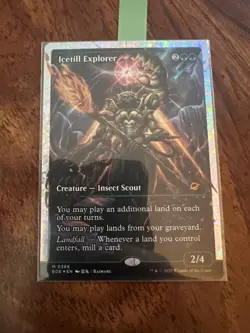 MTG Icetill Explorer (Showcase) (Fracture foil) 388 MINT Edge of Eternities - Image 1