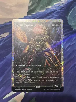 MTG Icetill Explorer (Showcase) (Fracture foil) 388 MINT Edge of Eternities - Image 1