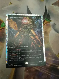 MTG Icetill Explorer (Showcase) (Fracture foil) 388 MINT Edge of Eternities - Image 1