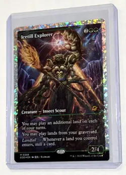 MTG Icetill Explorer (Showcase) (Fracture foil) 388 MINT Edge of Eternities - Image 3