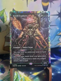 MTG Icetill Explorer (Showcase) (Fracture foil) 388 MINT Edge of Eternities - Image 1