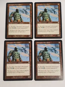 MTG Playset 4x Dromar's Attendant (Invasion/Artifact/U) - BGM - Image 1