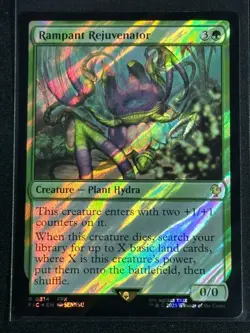 Magic MTG Final Fantasy Collector's Commander Surge Foil Rampant Rejuvenator FFX - Image 1