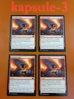 4x Sarkhan's Rage | Jumpstart 2022 | MTG Magic Cards - Image 1