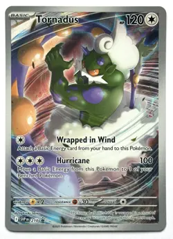 Tornadus 210 - Pokemon TCG -SVP Black Star Promo -White Flare Holo - M/NM - Image 1