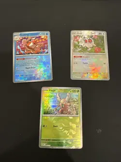 Pokemon Prismatic Evolutions All Master Ball Holos Lot Of 3 Near Mint - Image 1