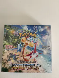 Sealed Japanese Pokemon Paradise Dragona Booster Box SV7A US Seller - Image 1
