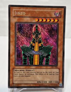 Jinzo PSV-000 Secret Rare Unlimited MISPRINT Yugioh 7116 - Image 1