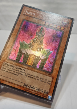 Jinzo PSV-000 Secret Rare Unlimited MISPRINT Yugioh 7116 - Image 3