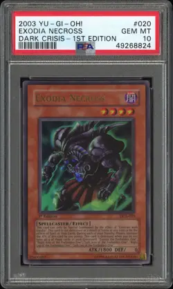 YUGIOH PSA 10 2003 Exodia Necross DCR-020 Ultra Rare 1st Edition *8824 - Image 1