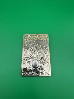 Charizard #06 23k Gold Plated Card Burger King Promo Pokemon Nintendo 1999 - Image 1