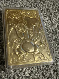 Charizard #06 23k Gold Plated Card Burger King Promo Pokemon Nintendo 1999 - Image 4