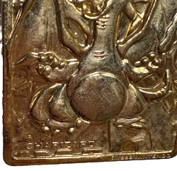 Charizard #06 23k Gold Plated Card Burger King Promo Pokemon Nintendo 1999 - Image 5