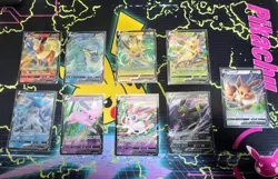 Pokemon TCG EEVEELUTION SWSH Era Promo Collection Complete 9 Card Set English NM - Image 1
