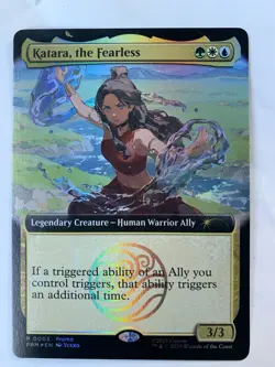 Magic The Gathering X Avatar Katara The Fearless FOIL Promo Card SDCC 2025 - Image 1