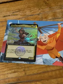 Magic The Gathering X Avatar Katara The Fearless FOIL Promo Card SDCC 2025 - Image 2