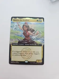 Magic The Gathering X Avatar Katara The Fearless FOIL Promo Card SDCC 2025 - Image 1