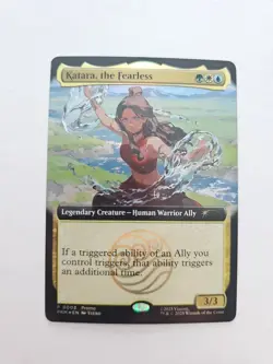 Magic The Gathering X Avatar Katara The Fearless FOIL Promo Card SDCC 2025 - Image 1