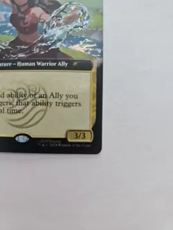 Magic The Gathering X Avatar Katara The Fearless FOIL Promo Card SDCC 2025 - Image 3