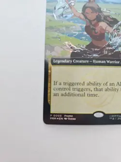 Magic The Gathering X Avatar Katara The Fearless FOIL Promo Card SDCC 2025 - Image 4