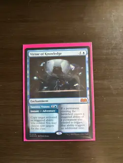 Virtue of Knowledge Wilds of Eldraine Foil - Image 1