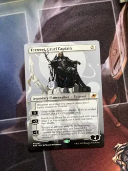 Tezzeret, Cruel Captain (Borderless) Edge of Eternities Regular - Image 1