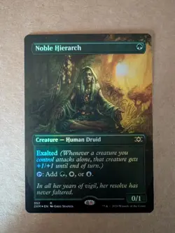 Noble Hierarch (Borderless) Double Masters Foil - Image 1
